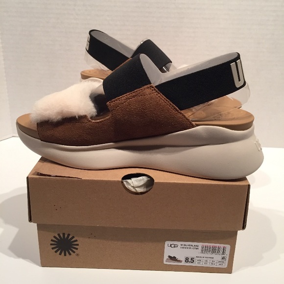 Ugg Silverlake Chestnut Furwool Sneaker 